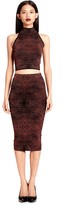 Thumbnail for your product : Torn By Ronny Kobo Mali Top Lurex Croc Jacquard