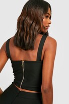 Thumbnail for your product : boohoo Premium Bandage Corset Top