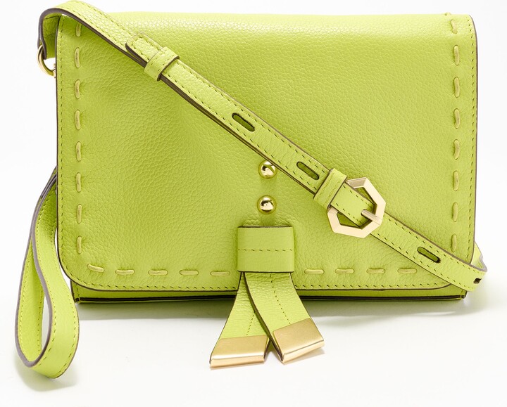 Lodis Large Leather Front Flap Danica Crossbody