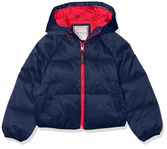 Tommy Hilfiger Girl's Recycled Short Puffer Jacket
