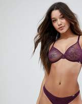 Thumbnail for your product : Gossard Glossies Lace Deep Purple Underwired Bra A-G Cup