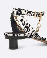 Thumbnail for your product : Tibi Nathan Dalmatian Chain Kitten Heels