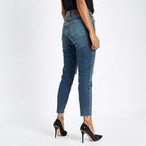 Thumbnail for your product : River Island Petite blue Original mid rise skinny jeans