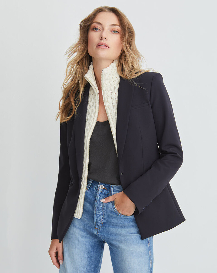 Veronica Beard Scuba Dickey Jacket + Upstate Dickey ShopStyle Blazers
