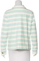 Thumbnail for your product : Isaac Mizrahi Live! Knit Striped Jacket