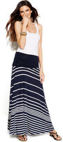 Thumbnail for your product : INC International Concepts Striped Convertible Maxi Skirt