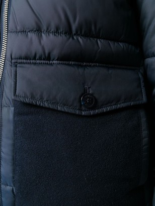 Michael Kors Tonal Panelled Puffer Jacket