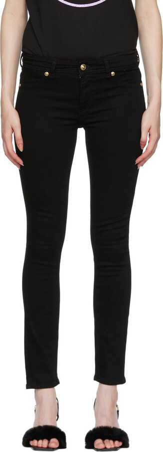 Versace Black Women's Skinny Jeans | Shop the world's largest collection of  fashion | ShopStyle