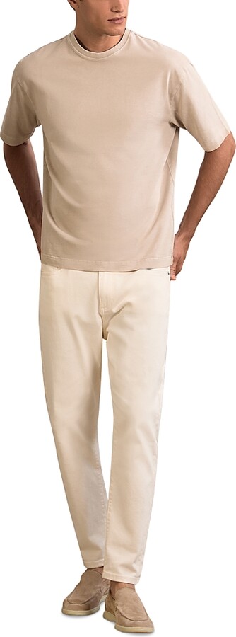 Reiss Nomo Short Sleeve Crewneck Oversized Fit Tee