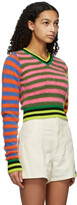 Thumbnail for your product : AGR Multicolor Mohair Emo Sweater