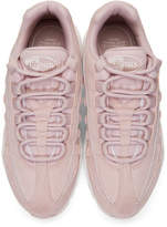 Thumbnail for your product : Nike Pink Air Max 95 PRM Sneakers
