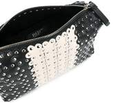 Thumbnail for your product : RED Valentino RED(V) studded bicolour shoulder bag