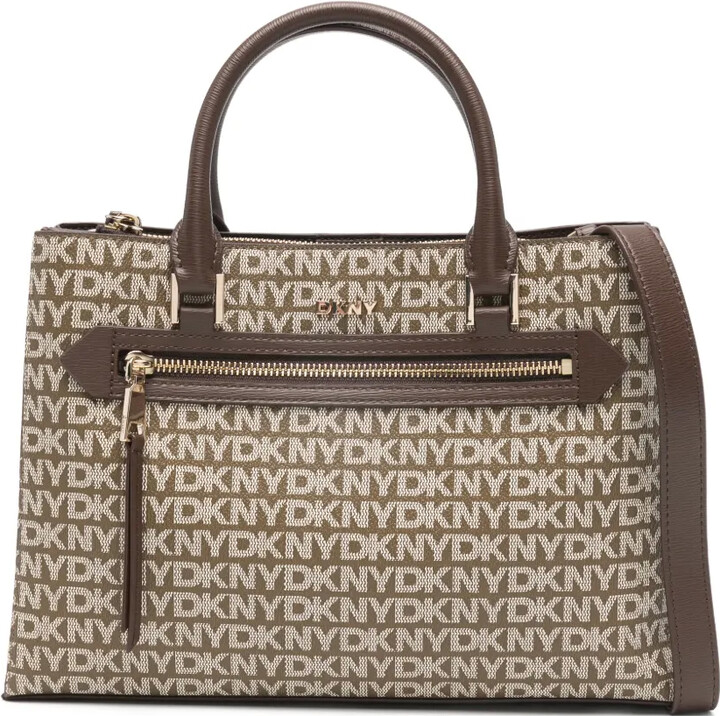 DKNY Bryant Ave logo tote bag