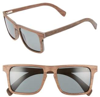 Shwood Govy 2 52mm Polarized Wood Sunglasses