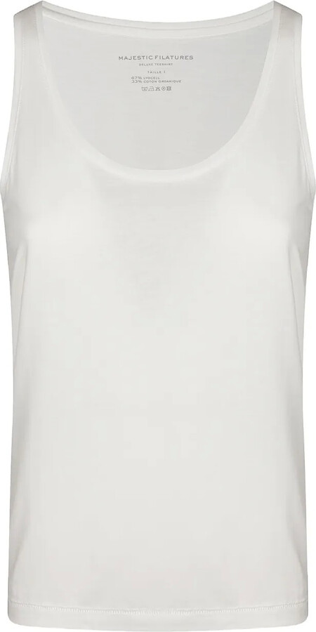 Majestic Filatures Round-Neck Tank Top