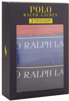 Polo Ralph Lauren Low-Rise Briefs (3-pack)