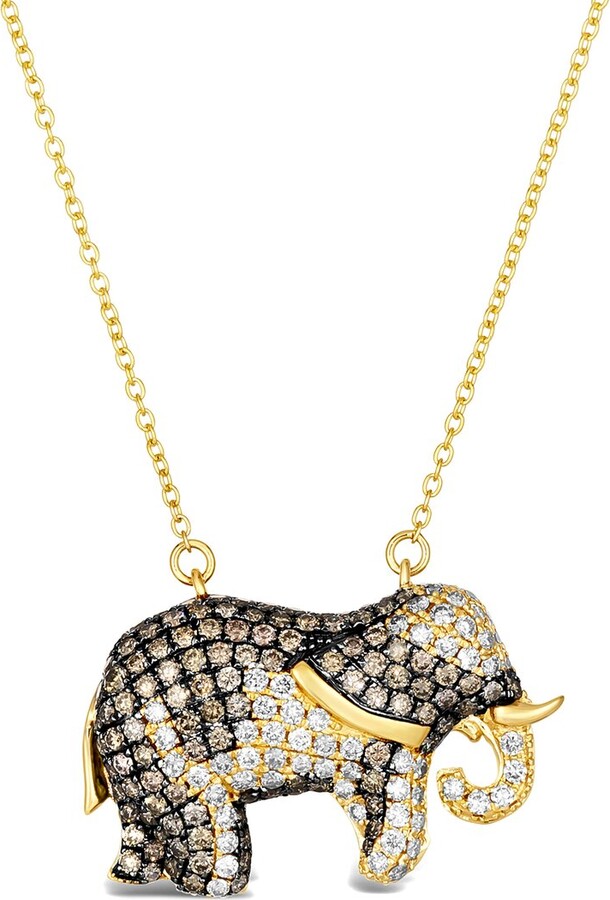 LeVian Euphoria Chocolate 14K 0.01 ct. tw. Diamond Necklace