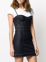Thumbnail for your product : Just Cavalli Fitted Denim Dress
