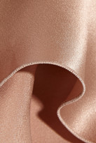 Thumbnail for your product : Carine Gilson Lace-trimmed silk-satin briefs