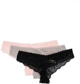Thumbnail for your product : Honeydew Intimates Lace Brief Cut Thong - Pack of 3