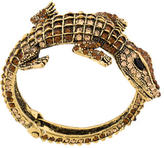 Thumbnail for your product : Kenneth Jay Lane Alligator Crystal Bangle