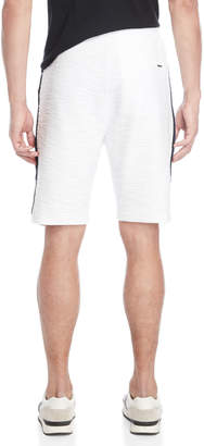 Antony Morato White Textured Drawstring Shorts