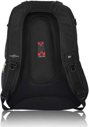 Obersee Bern Diaper Bag Backpack with Detachable Cooler in Black
