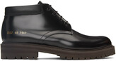 Thumbnail for your product : Common Projects Black Combat Derby Boots