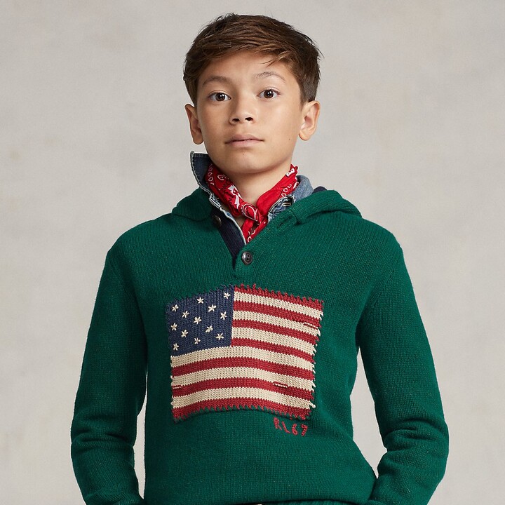 Polo Ralph Lauren American Flag Sweater Tote Bag – Pit-a-Pats.com