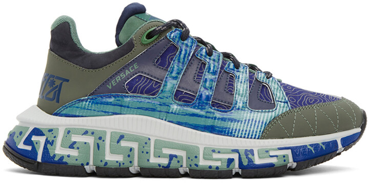 versace trigreca blue