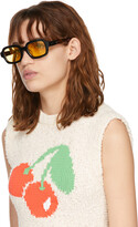 Thumbnail for your product : Bonnie Clyde Black Shy Guy Sunglasses