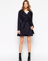 Thumbnail for your product : Cooper & Stollbrand Trench with Plaid  Detail