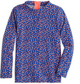 Thumbnail for your product : J.Crew Girls' rash guard in rosebuds