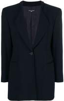 Thumbnail for your product : Giorgio Armani Pre Owned 1990's slim elongated blazer