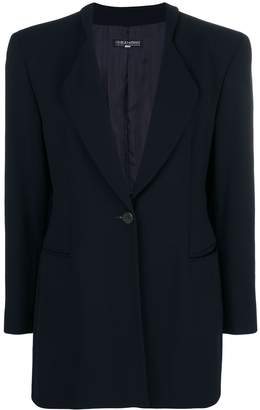 Giorgio Armani Pre Owned 1990's slim elongated blazer