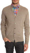 Thumbnail for your product : Hackett Fine GG beige cardigan
