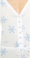 Thumbnail for your product : Wildfox Couture Ye Rustic Snowflake Sleep Romper