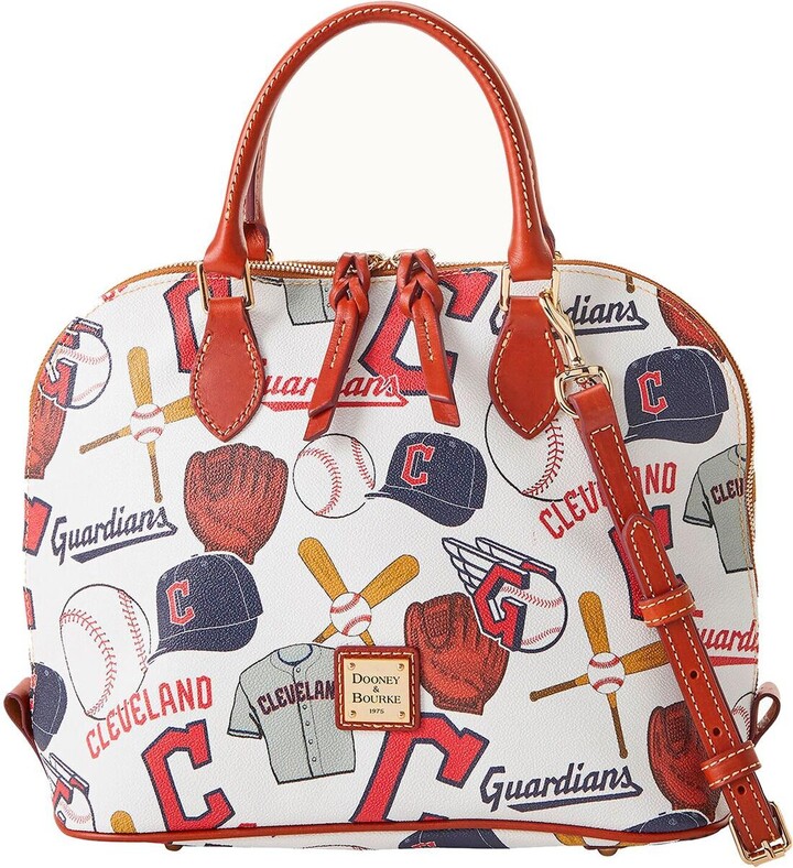 Women's Los Angeles Dodgers Dooney & Bourke Gameday Zip Tote Bag