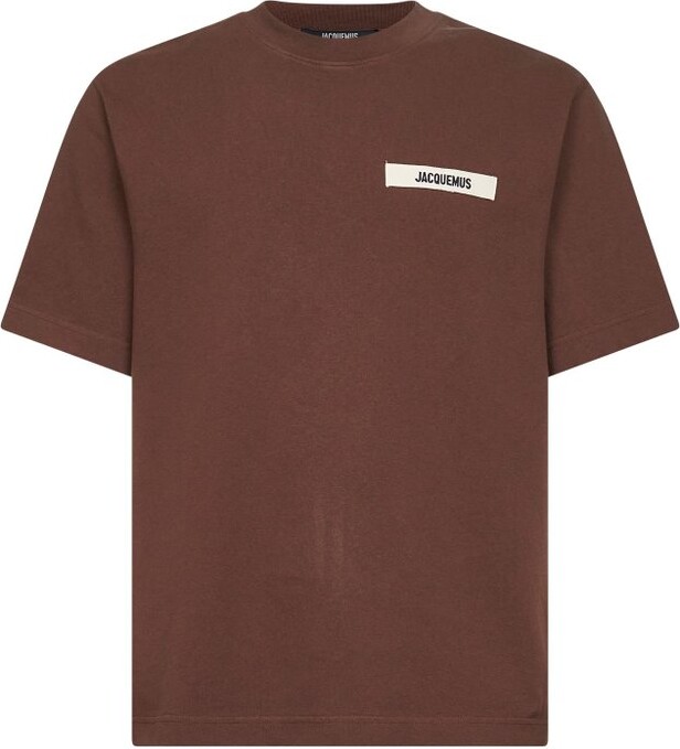 Jacquemus Le T-Shirt Raphia Oversize T-Shirt - ShopStyle