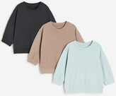 Thumbnail for your product : H&M 3-pack Cotton Sweatshirts