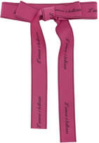 Dolce and Gabbana Pink Ribbon LAmore e Bellezza Belt
