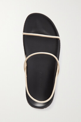 ST. AGNI Pina Leather Slingback Sandals - Off-white - ShopStyle