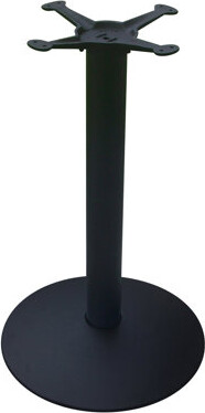 JI Bases 18" Round Cast Iron Dining Height Pedestal Table Base