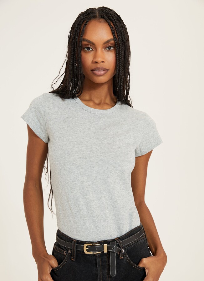 Women Grey T Shirt | Shop the world's largest collection of fashion |  ShopStyle