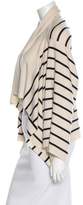 Thumbnail for your product : Chloé Striped Cashmere Cardigan