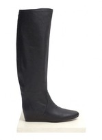Thumbnail for your product : Nobrand Concealed wedge leather boots