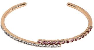 Adore Curved Bar Bracelet Created With Swarovski Crystals