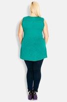 Thumbnail for your product : City Chic Scoop Neck High/Low Tank (Plus Size)