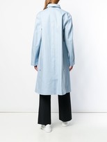 Thumbnail for your product : MACKINTOSH Placid Blue & Top Grey Bonded Cotton Coat LR-089/CB