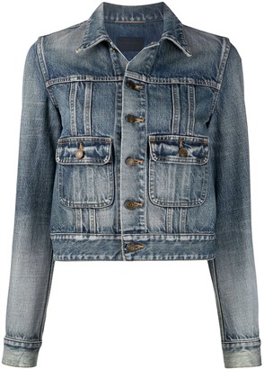 saint laurent denim sale